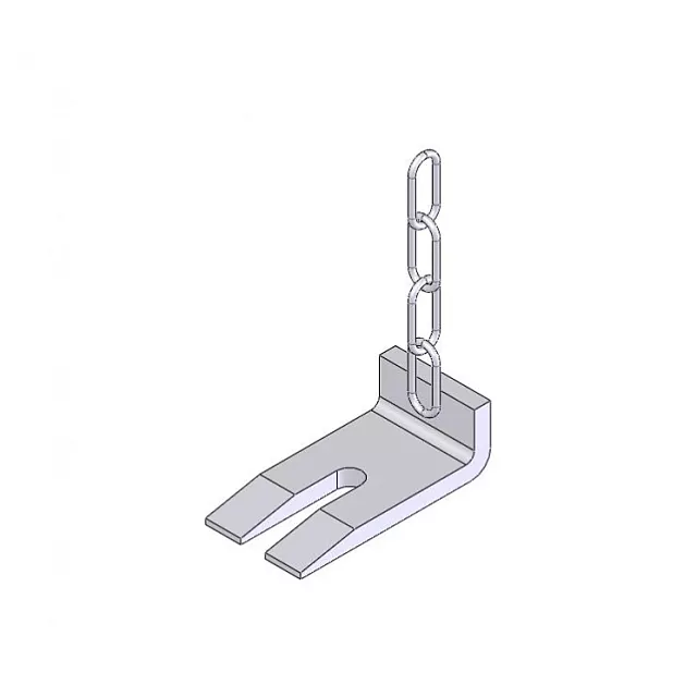 CUÑA PARA CHAPA 3,00 X 0,50 MTS