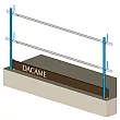 GUARDACUERPO EMPOTRAR "UNE"