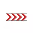 PANEL DIRECCIONAL ROJO-BLANCO COMPLETO
