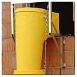 SOPORTE BAJANTE DESESCOMBRO ZINCADO