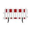 VALLA PLÁSTICO 2X1 PATA GIRATORIA
