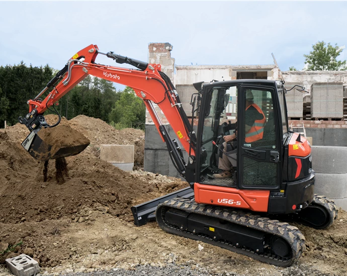 Venta de miniexcavadora Kubota U56-5